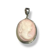 Colgante Mandile 1922 Mujer Cammei  in Plata Conchiglia 2MCICM229